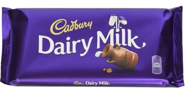 Cadbury Dairy Milk Chocolate MRP 5 (72/box)