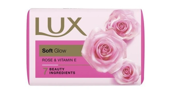 New LUX Rose & Vitamin E soap 100g gives moonlit glowing skin. 