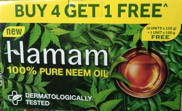 Hamam Soap Buy 4 150g +Get 1 100g Free
