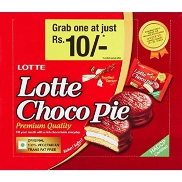 Lotte Choco Pie MRP 10 (180/BOX)