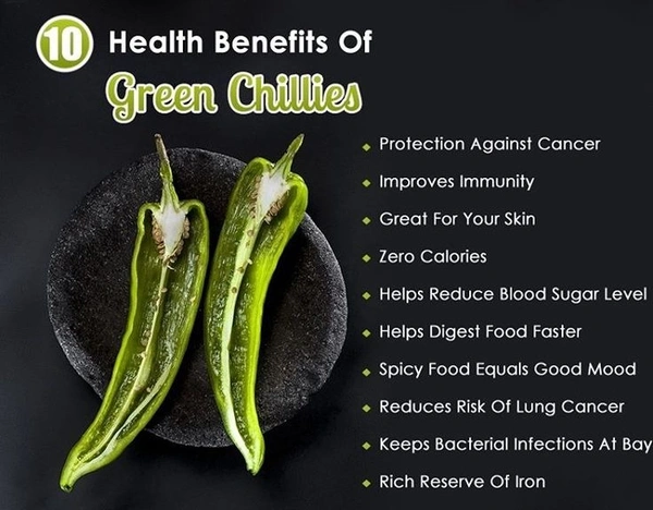 Green Chilli - 1kg