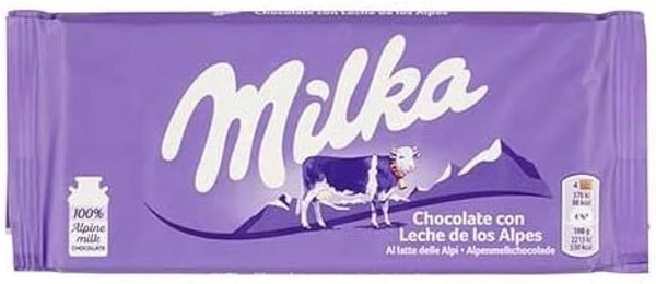 MILKA ALPINE MILK CHOCLATE - 100GM