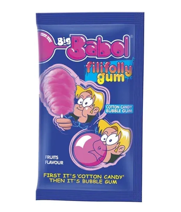 BIG BABOL FILIFOLLY GUM TUTTI FRUTTI - 11GM