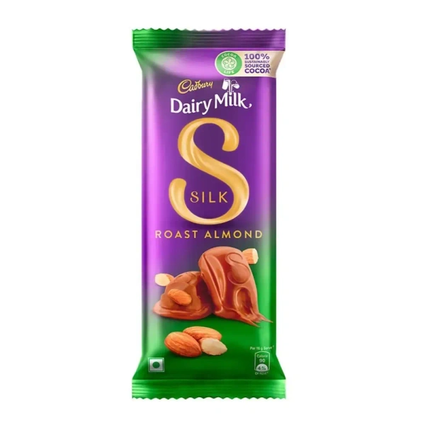 CADBURY SILK RST ALMD - 137GM