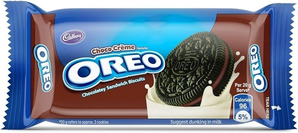 CADBURY OREO CHOCO CREME - 84GM