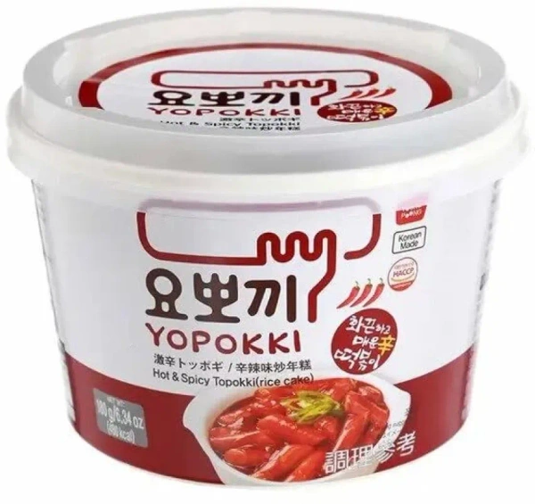YOPOKKI HOT & SPICY TOPOKKI BOWL - 180GM