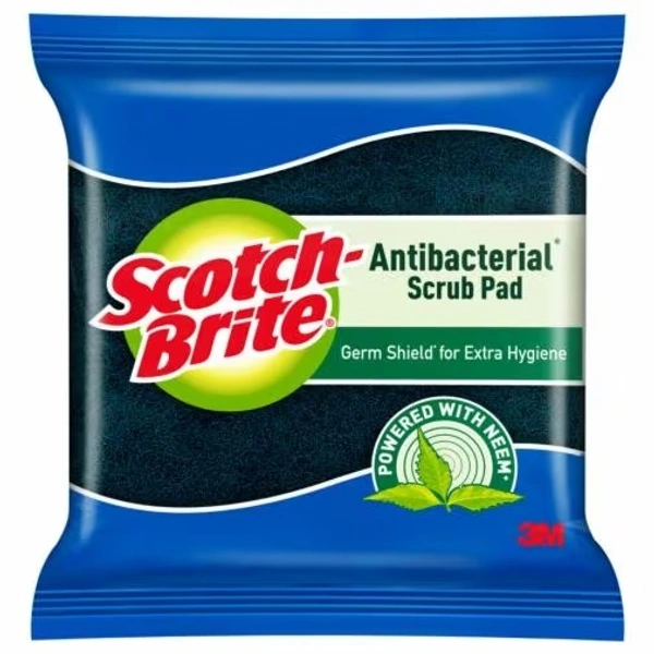SB SCRUB PAD ANTI-BACT. (7 X 10) - 1N