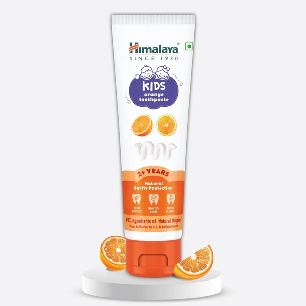 HIMALAYA BABY T/P 2YEAR+ ORANGE - 80GM