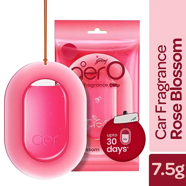 AER-O CAR FRAGRANCE ROSE BLOSSOM - 7.5GM