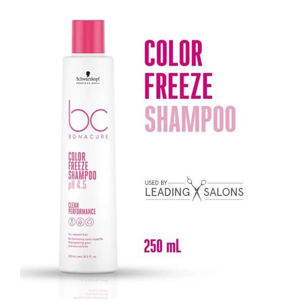 SCHWARZKOPF SHMP COLOUR FREEZE PH 4.5 (PINK) - 250ML