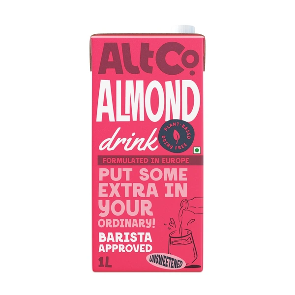 ALTCO. ALMOND MILK UNSWEETENED - 1LTR