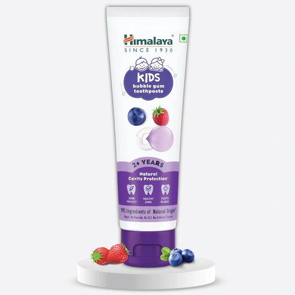 HIMALAYA BABY T/P 2YEAR+ BUBBLE GUM - 80GM