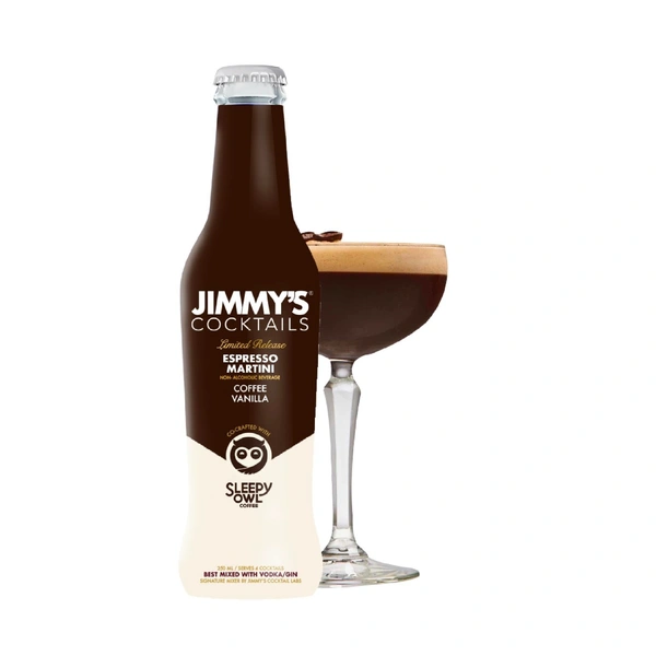 JIMMYS COCKTAILS ESPRESSO MARTINI - 250ML