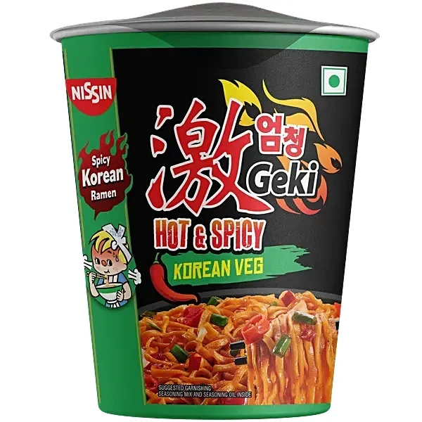 TOP RAMEN KOREAN VEG CUP NOODLES - 70GM