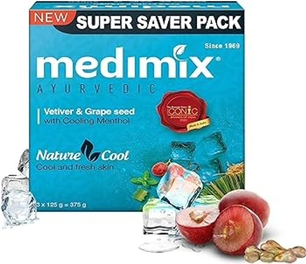 MEDIMIX AYURVEDIC NATURE COOL 4N - 625GM