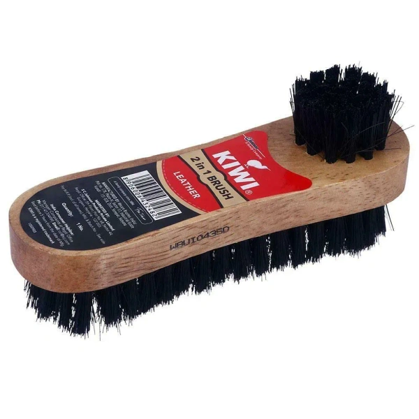 KIWI SHOE BRUSH 2IN1 - 1N