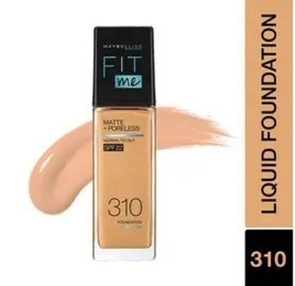 MAYB. FIT ME FDN 310 SUN BEIGE MATT+ PORELESS SPF-22 - 30ML