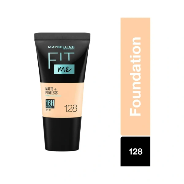 MAYB. FIT ME FDN 128 IVORY MATT+ PORELESS SPF-22 - 18ML