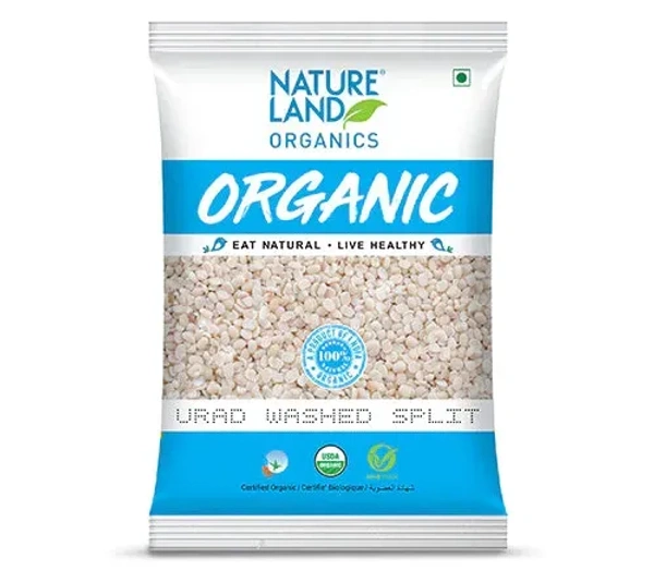 NLO ORGANIC URAD SPLIT WASHED - 500GM