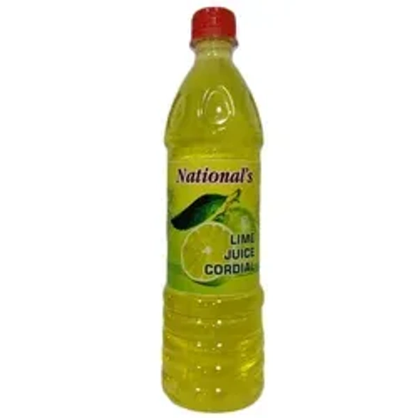 MINCHYS JUICE LIME CORDIAL - 750ML