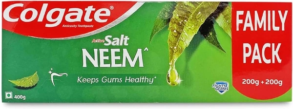 COLGATE T/P ACT.SALT NEEM - 400GM
