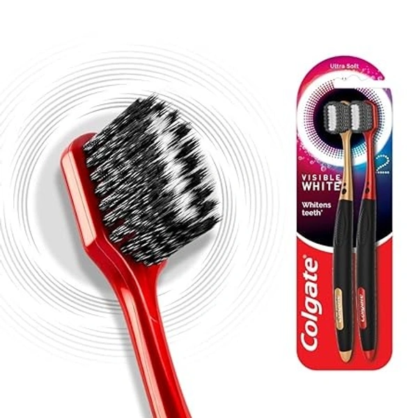COLGATE T/B VISIBLE WHITE O2 ULT SOFT - 2N