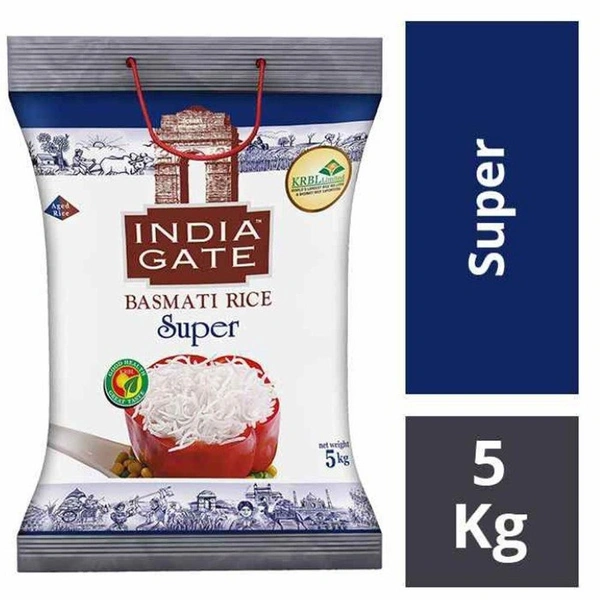 INDIA GATE SUPER BASMATI - 5KG