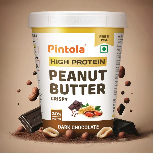 PINTOLA H.PRO P.NUT BTR DRK CHOC. CRISPY - 1KG