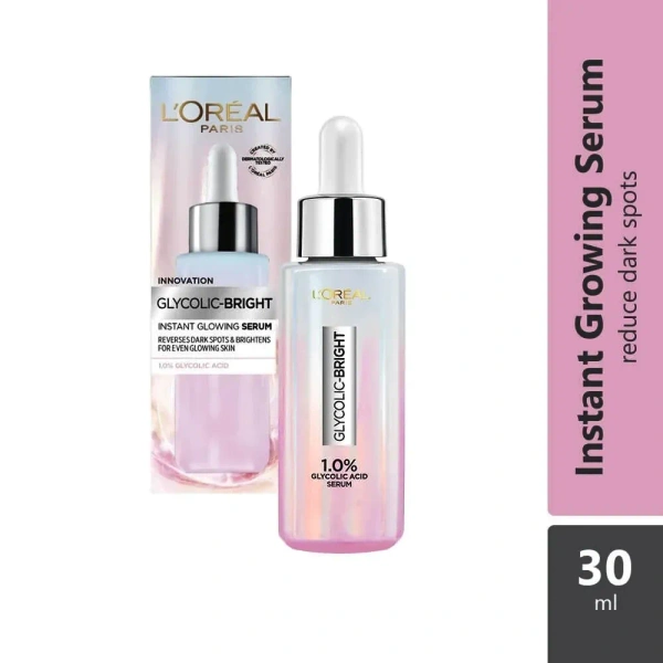 LOREAL CRM GLYCOLIC-BRIGHT INST. GLOWING SERUM - 30ML