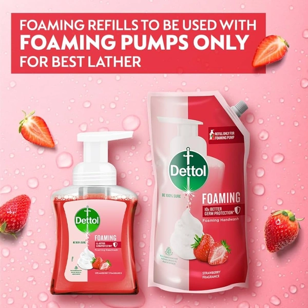 DETTOL H/W FOAMING STRAWBERRY - 250ML