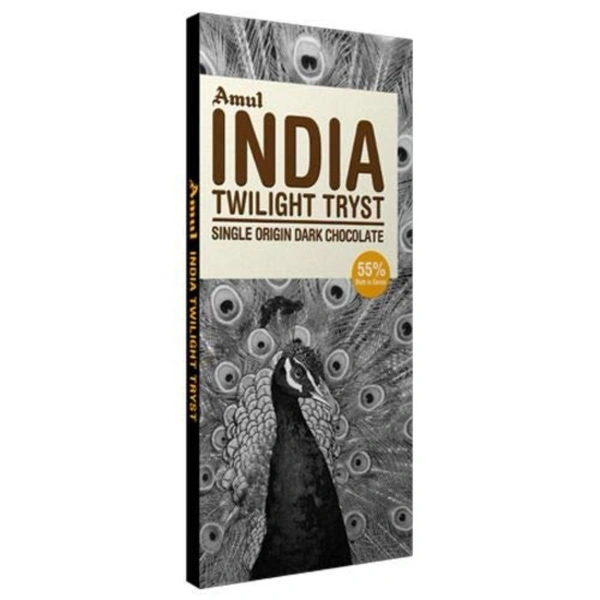 AMUL CHOC. INDIA TWILIGHT TRYST 55% COCOA - 150GM