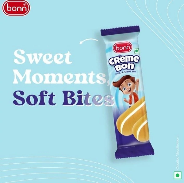 BONN CREAM BUNN VANILLA - 50GM