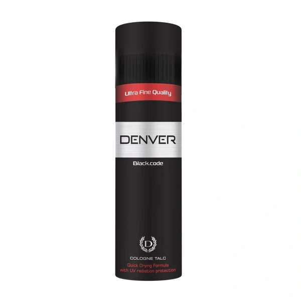 DENVER TALC BLACK CODE - 300GM
