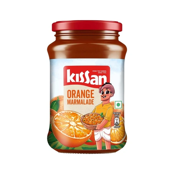 KISSAN JAM ORANGE MARMALADE - 500GM