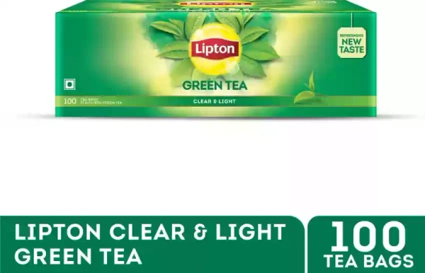LIPTON GREEN TEA CLEAR & LIGHT T.BAGS - 100N