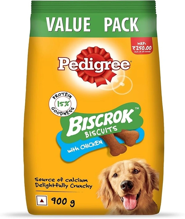 PEDIGREE BISCUIT WITH CHICKEN - 900GM