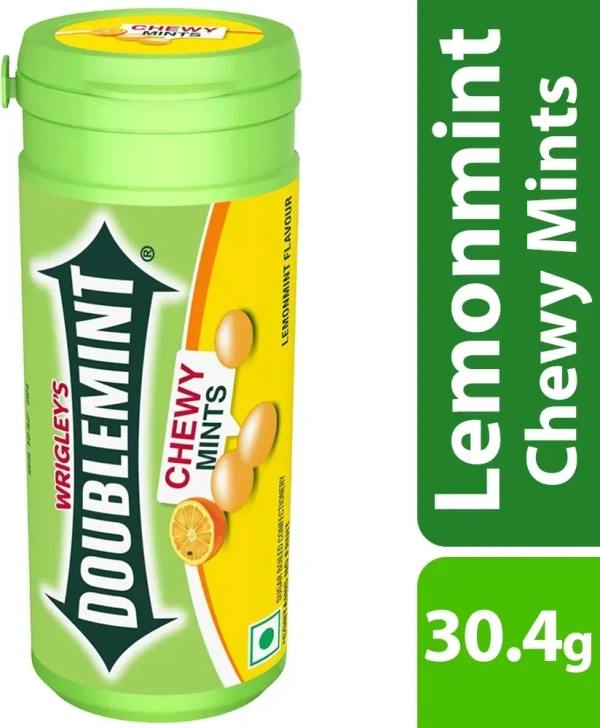 DOUBLEMINT CHEWY MINTS LEMON - 33.6GM