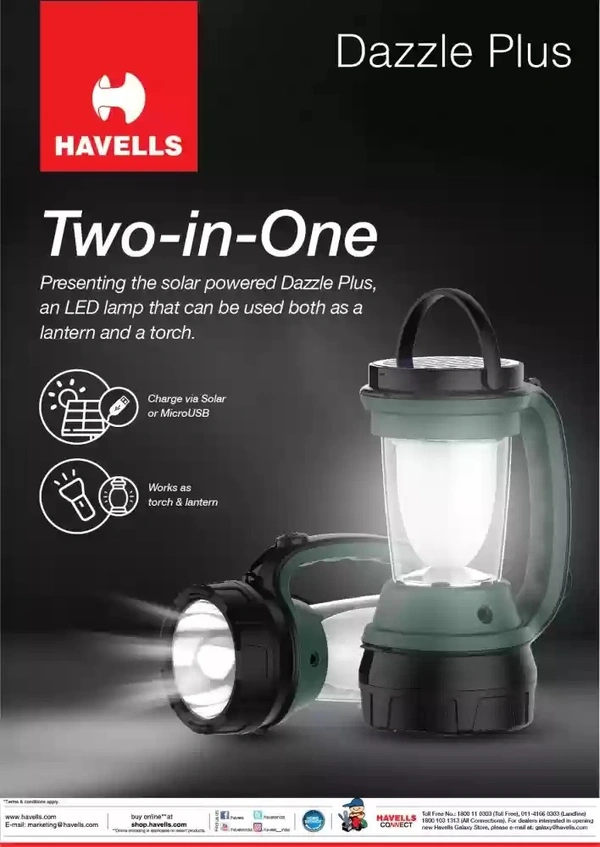 HAVELLS TORCH DAZZLE PLUS 5W - 1N