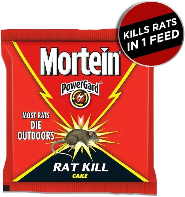 MORTEIN POWERGARD RAT KILL CAKE - 25GM