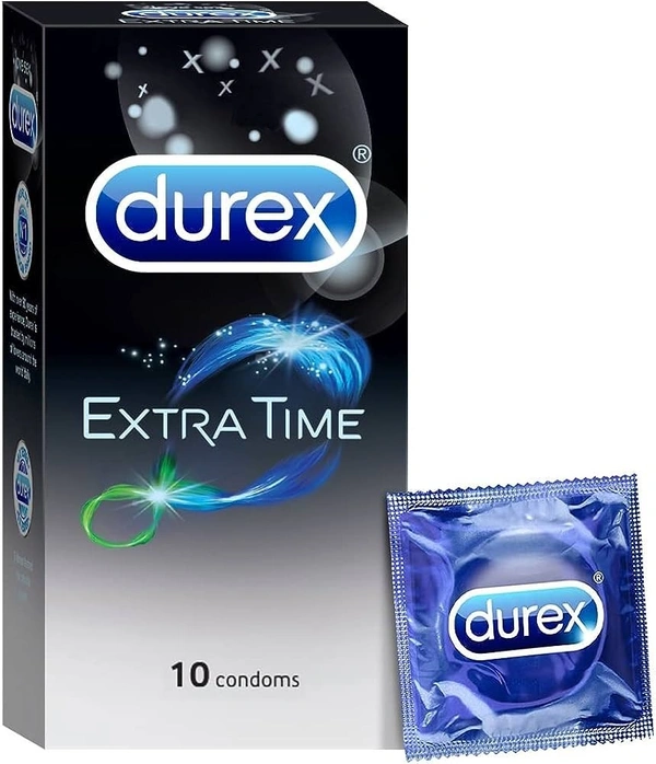 DUREX CONDOMS EXTRA TIME - 10N