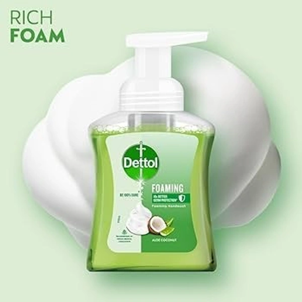 DETTOL H/W FOAMING ALOE COCONUT - 250ML