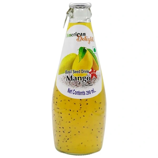 AMERICAN D BASIL SEED DRINK MANGO - 300ML