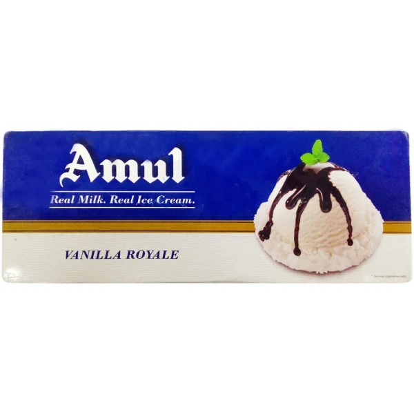 AMUL ICE CREAM BRICK VANILLA - 2LTR