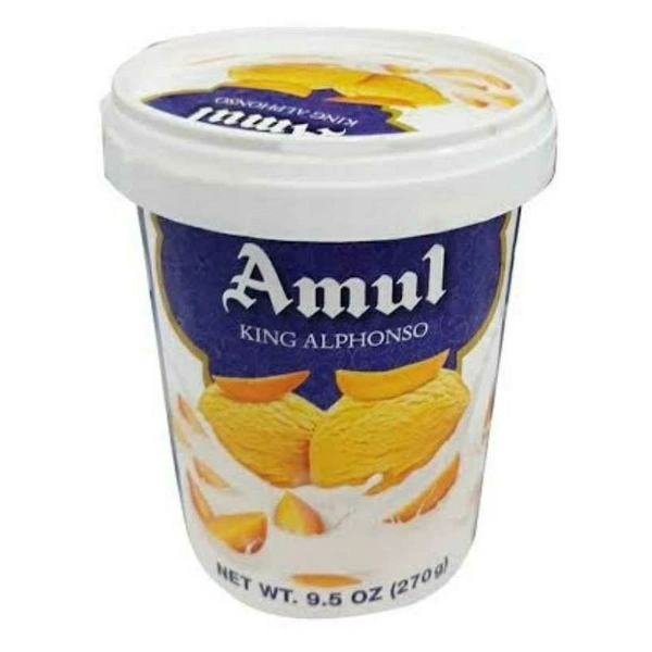 AMUL ICE CREAM JUMBO CUP ALPHONSO - 125ML