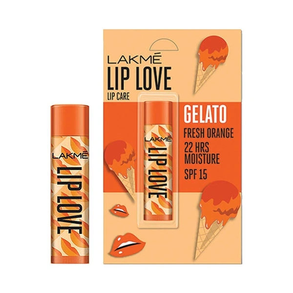 LAKME LIP LOVE CHAPSTICK FRESH ORANGE - 4.5GM