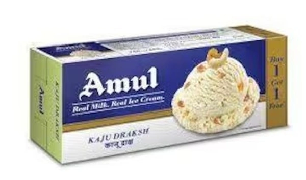 AMUL ICE CREAM BRICK KAJU DRAKSH - 750ML