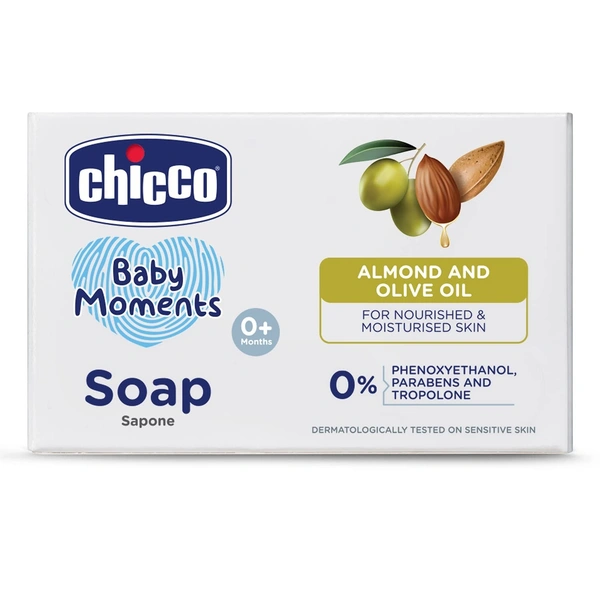 CHICCO BABY SOAP GENTLE CLEANSING - 100GM