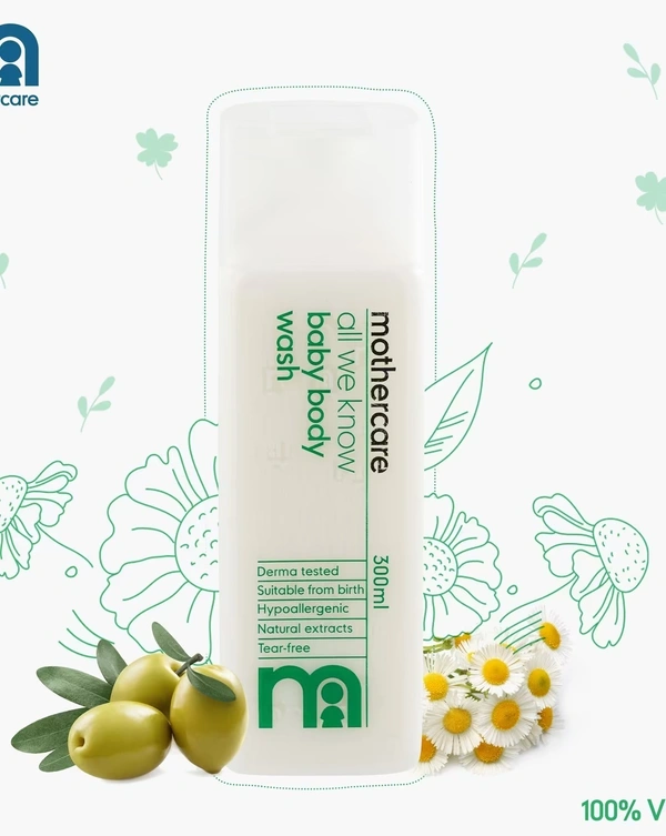 MOTHERCARE BABY BODY WASH - 300ML