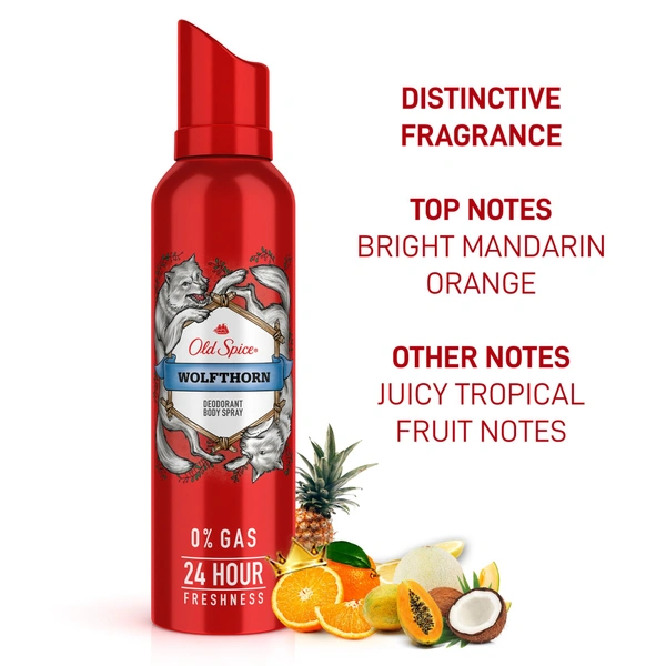 OLD SPICE DEO WOLFTHORN - 140ML