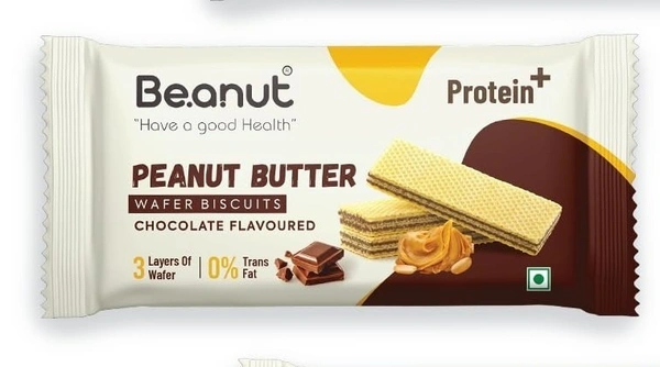 BEANUT PEANUT BUTTER WAFER BISCUIT CHOCOLATE - 60GM